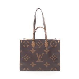 [중고] LOUIS VUITTON 토트백 온더고 GM M44576 PVC 코팅 캔버스 온더고 GM 여성용 Used A
