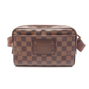 [중고] LOUIS VUITTON 웨이스트백 바디백/웨이스트백 밤백 브루클린 N41101 PVC 코팅 캔버스 레더 밤백 브루클린