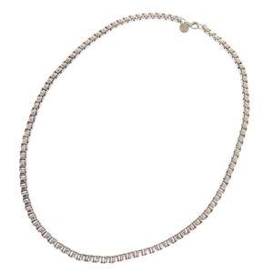 美品 ティファニー ベネチアン リンクシルバー925  ネックレス シルバー 0880【中古】TIFFANY&Co.