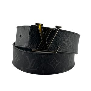 [중고] LOUIS VUITTON 루이비통 M9043 생츄어 LV 이니셜 벨트 블랙
