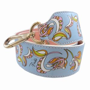 Excellent condition Emilio Pucci leather light blue shoulder strap 0986 [Used] EMILIO PUCCI