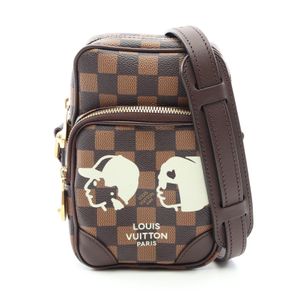 [중고] 루이비통 LOUIS VUITTON 숄더백 LOUIS VUITTON × NIGO 아마존 다미에 프렌드십 N40768 PVC 코팅 캔버스 레더 LV×NIGO 아마존