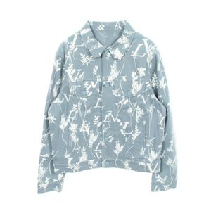 [중고] LOUIS VUITTON 데님 재킷 LV 리프 트러커 DNA RM222Q NF1 HNA59W 기타 재킷 남성용 미사용