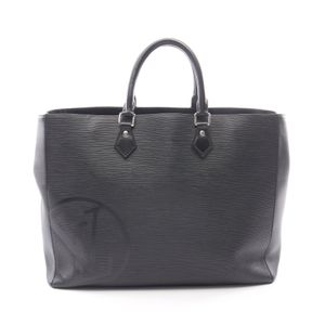[중고] LOUIS VUITTON 토트백 그랑삭 LV 서클 에피 느와르 M55185 느와르 레더 그랑삭 남성용 Used A