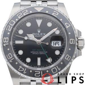 ROLEX GMT-Master II Watch Jubilee 126710GRNR Box Warranty SS Men's Watch Black Mint Condition 【New】