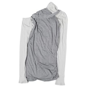 PRANK PROJECT 25SS One Shoulder Layered top 31251415605 Free GRAY Cut and Sew 3-Piece Set Item Tops [New Old Stock] [Pre-owned] [PRANK PROJECT]