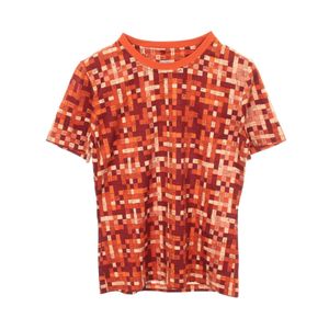 [Used] Hermes HERMES Cut and Sewn BOLDUC AU CARRE Bolduc Cotton T-shirt Women's Used A