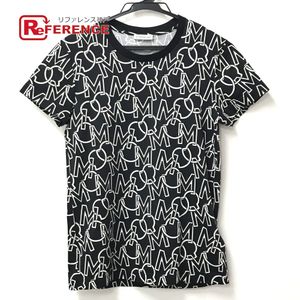 MONCLER all-over print logo T-shirt GIROCOLLO SS T-shirt (short-sleeved T-shirt)