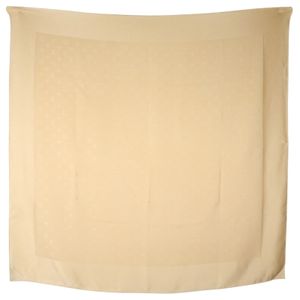 Louis LOUIS VUITTON Monogram Scarf, Silk, Beige, Women's [Pre-owned]