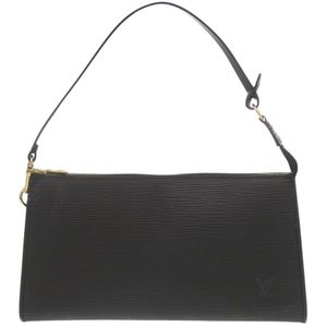 Excellent condition Louis Vuitton Pochette Accessoires Epi M52942 Noir Pouch LV 1038 [Used] LOUIS VUITTON