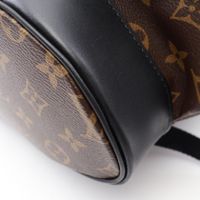 [중고] LOUIS VUITTON 크리스토퍼 MM 백팩 M43735 PVC 코팅 캔버스 레더 남성용 Used A