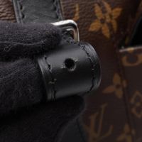 [중고] LOUIS VUITTON 크리스토퍼 MM 백팩 M43735 PVC 코팅 캔버스 레더 남성용 Used A