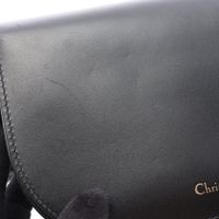 【중고】 Dior 숄더백 CD 시그니처 블랙 레더 CD 시그니처 체인 숄더백 여성용 Used A