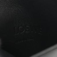 【중고】 LOEWE 숄더백 다이스 포켓 C630R12X01 블랙 레더 다이스 포켓 여성용 Used A