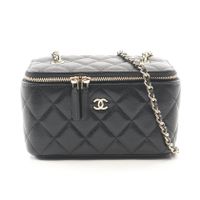 [중고] Chanel 샤넬 숄더백 마틀라세 스몰 배니티 AP1341 블랙 캐비어 스킨(그레인드 카프) 마틀라세 배니티 체인 숄더백