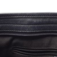 [중고] Gucci 구찌 숄더백 GG 수프림 388924 네이비 PVC 코팅 캔버스 레더 숄더백 여성용 Used B