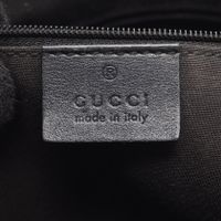[중고] Gucci 구찌 숄더백 GG 수프림 388924 네이비 PVC 코팅 캔버스 레더 숄더백 여성용 Used B