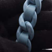 [중고] Chanel 샤넬 숄더백 마틀라세 콤비 하드웨어 라이트 블루 램스킨(양가죽) 마틀라세 스몰 플랩 체인 숄더백 여성용