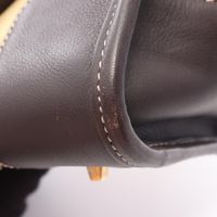 【중고】 LOEWE 아마조나 28 손가방 캐멀/다크 브라운 스웨이드 레더 아마조나 28 여성용 Used B