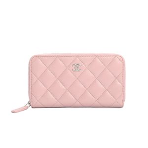 [Used] Chanel Classic Small Zip Wallet AP0226