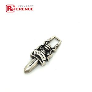 CHROME HEARTS 5DAGGER ZIP1 5 Dagger Charm