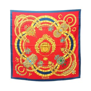 [Used] Hermes HERMES Scarf Carre 90 KOSMIMA Silk Carre 90 Women's Used A