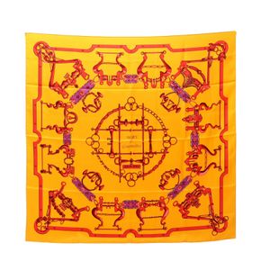 [Used] Hermes HERMES Scarf Carre 90 Mors et Gourmettes Silk Carre 90 Women's Used A