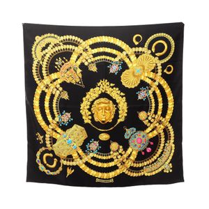 [Used] Hermes HERMES Scarf Carre 90 KOSMIMA Silk Carre 90 Women's Used A