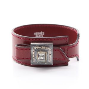 [Used] Hermes HERMES Bangle Artemis Touareg Rouge H Calfskin (Cowhide) Artemis Touareg Women's Used B