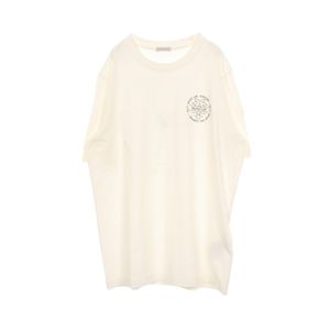 [Used] Moncler MONCLER Cut and Sew Top, Palm Tree Back Print, 8C00041, Cotton T-Shirt, Men's, Used A
