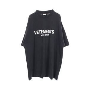 [Used] Vetements VETEMENTS Short-Sleeve T-Shirt LOGO LIMITED EDITION UE63TR720X Cotton T-Shirt LOGO LIMITED EDITION T-Shirt Unisex Used A