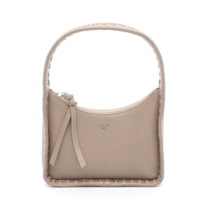 【二手】芬迪FENDI手提包 小號 Fendessence Selleria 8BS094 灰褐色皮革 Selleria 小號 Fendessence 女士二手 A
