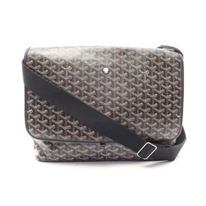 【二手】Goyard GOYARD單肩包 Capetian MM CAPETIMMLTY01CG01P 黑色/ブラウン/白色 PVC塗層帆布皮革 Capetian MM 女士款