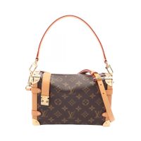 [중고] LOUIS VUITTON 손가방 사이드 트렁크 MM 2WAY M46358 PVC 코팅 캔버스 레더 사이드 트렁크 MM 여성용 Used A