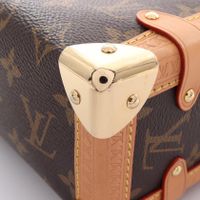 [중고] LOUIS VUITTON 손가방 사이드 트렁크 MM 2WAY M46358 PVC 코팅 캔버스 레더 사이드 트렁크 MM 여성용 Used A