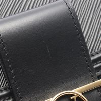 [중고] LOUIS VUITTON 숄더백 도핀 NV MM M56141 느와르 레더 도핀MM 여성용 Used A