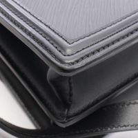 [중고] LOUIS VUITTON 숄더백 도핀 NV MM M56141 느와르 레더 도핀MM 여성용 Used A