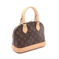 【二手】LOUIS VUITTONAlma BB 兩用手提包 M53152 PVC塗層帆布皮革 Alma BB 女士二手 A