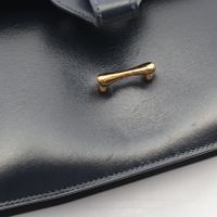 【二手】愛馬仕 HERMES 單肩包 Dolly 藍色靛藍小牛皮（牛皮） Dolly 藍色靛藍 女士二手 B