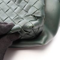 【二手】Bottega BOTTEGA VENETA雙肩包，編織工藝，綠色皮革，男士，二手 B