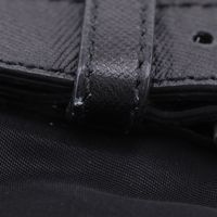 Prada 雙肩包/日用包，尼龍材質，黑色（NERO），單肩包，A5 尺寸，皮帶扣，女款 [二手]