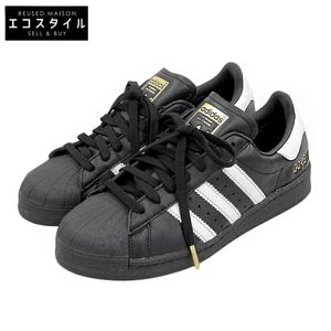 Adidas SUPERSTAR GTX atmos shoes, like new, men's, black, size 26cm, ID3265, size 8 (US) [Used]