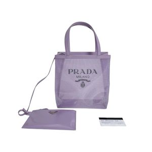 Prada 1BG417 RETE PAILLETTES Lilium Tote Bag (Handbag)

PRADA Purple [Pre-owned]