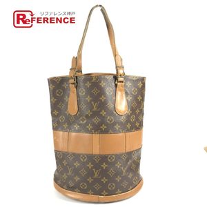 LOUIS VUITTON Monogram Bucket GM Bucket Handbag