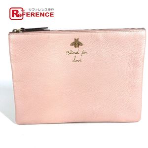 GUCCI Logo Bee Clutch Bag