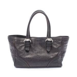 【중고】 Gucci 구찌 토트백 홀스빗 289716 다크 브라운 레더 토트백 여성용 Used B