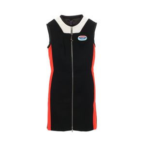 [Used] Louis Vuitton LOUIS VUITTON Bodycon Bikini Dress Sleeveless FJR042XHE Black Wool Nylon Dress Women's Used A