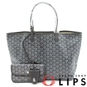 Goyard Saint Louis PM PVC/皮革女士手提包

灰色 [全新]