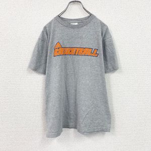adidas short-sleeved printed t-shirt, gray, size M, used.