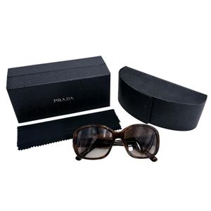 Prada SPR31N-A 135 3N 선글라스 58□16 BF4-6S1 선글라스
 PRADA 브라운 [중고]